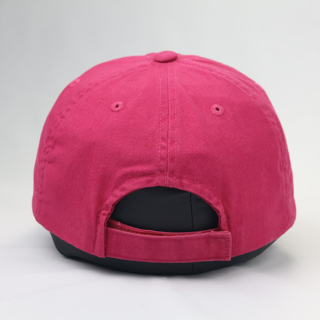 Quechua by Decathlon Pink Cotton Hiking Thrifted Cap - Size 56-57cm
