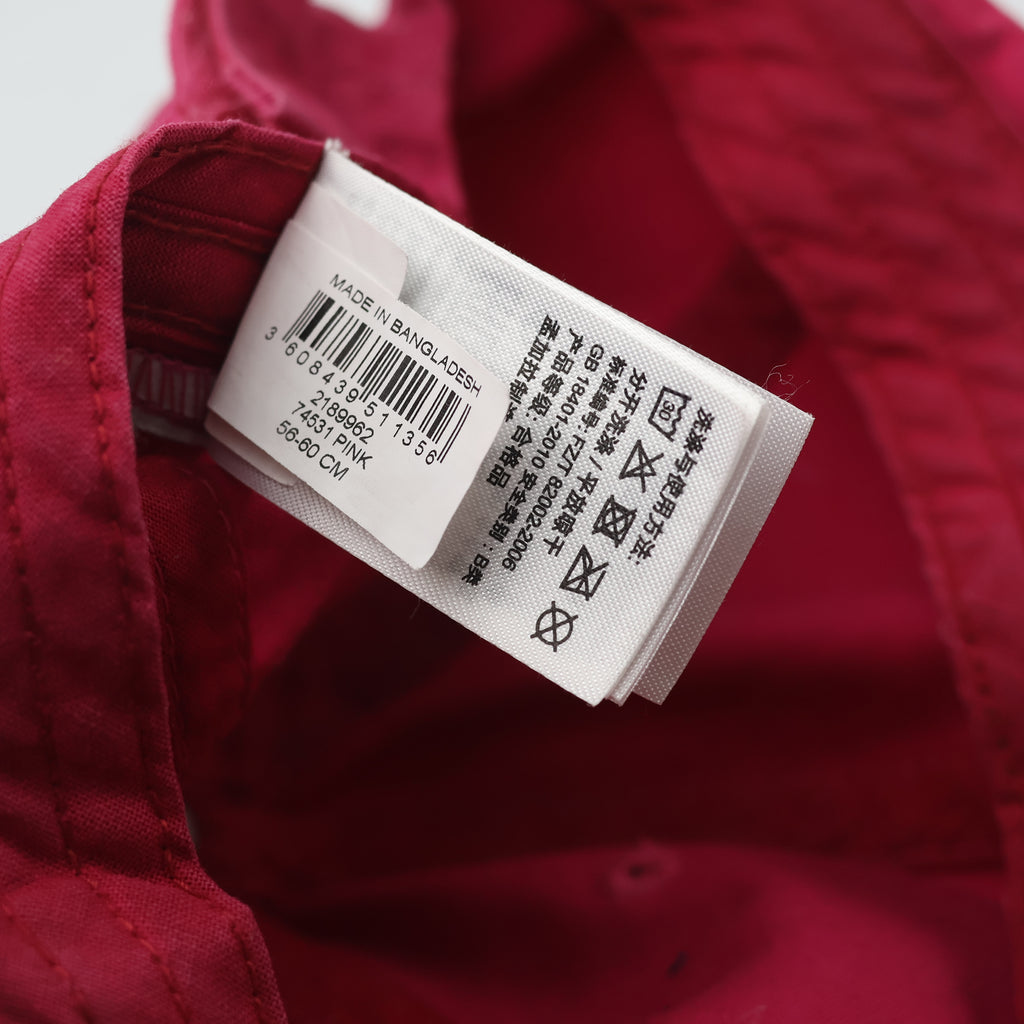 Quechua by Decathlon Pink Cotton Hiking Thrifted Cap - Size 56-57cm