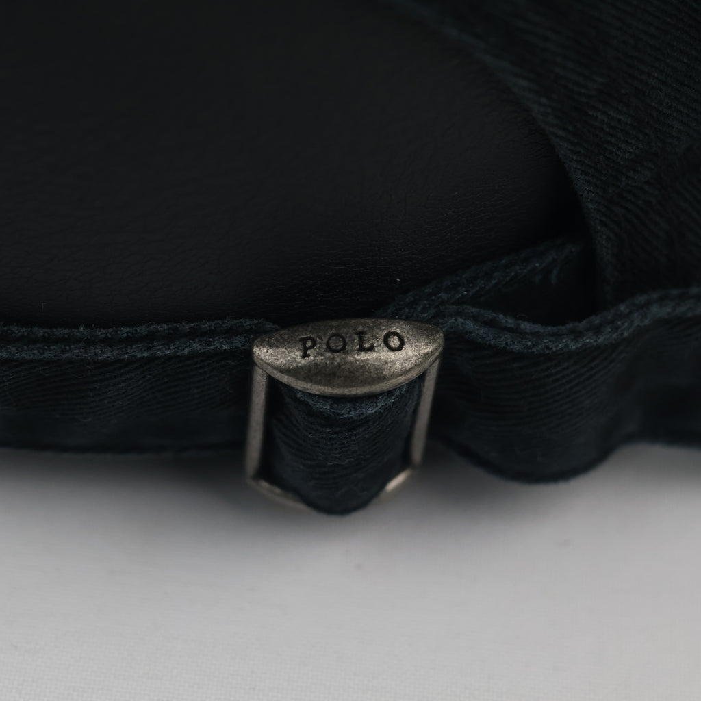 Polo Ralph Lauren Big Pony Dad Cap | Thrifted Black Sport Hat 57-59cm