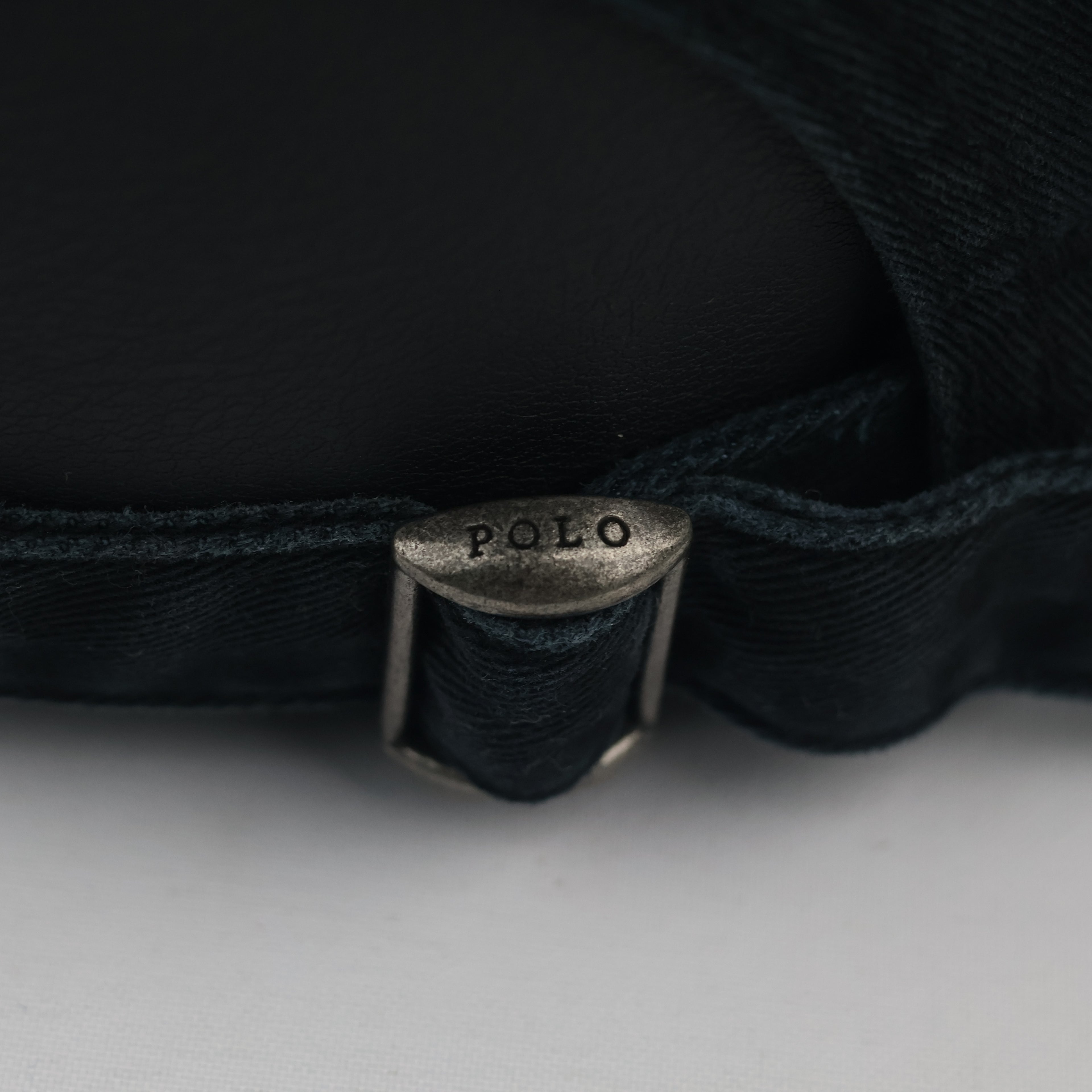 Polo Ralph Lauren Big Pony Dad Cap | Thrifted Black Sport Hat 57-59cm